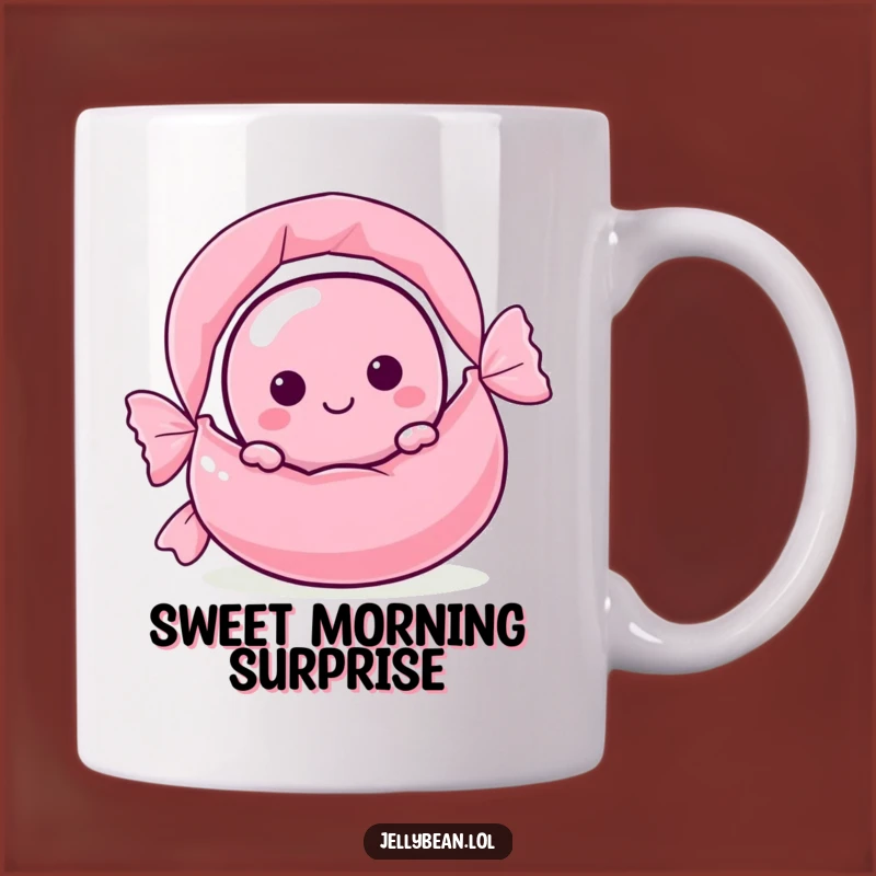 Funny Sneaky Jelly Bean Mug: A Sweet Surprise for Your Morning