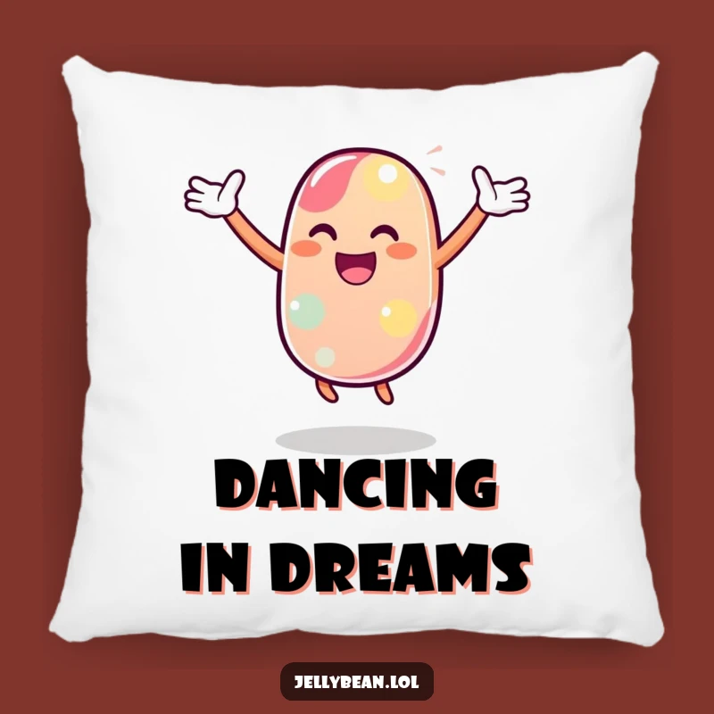 Comfortable Funny Dancing Jelly Bean Pillow: Hug Your Joy, Ultimate Funny Gift