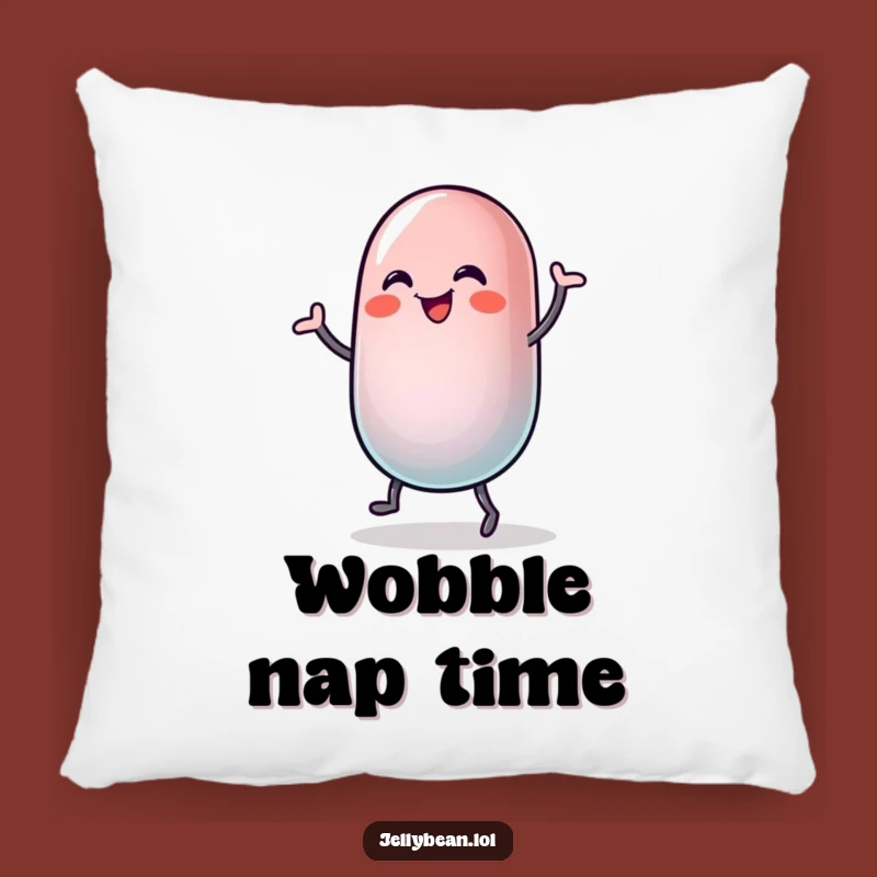 Funny Jelly Bean Dance Pillow: Joyful Wobble, Perfect Funny Gift