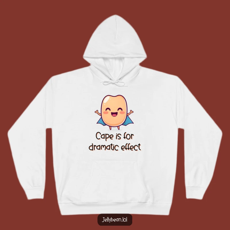 Funny Jelly Bean Hero Hoodie: Cozy Up with Your Sweetest Avenger