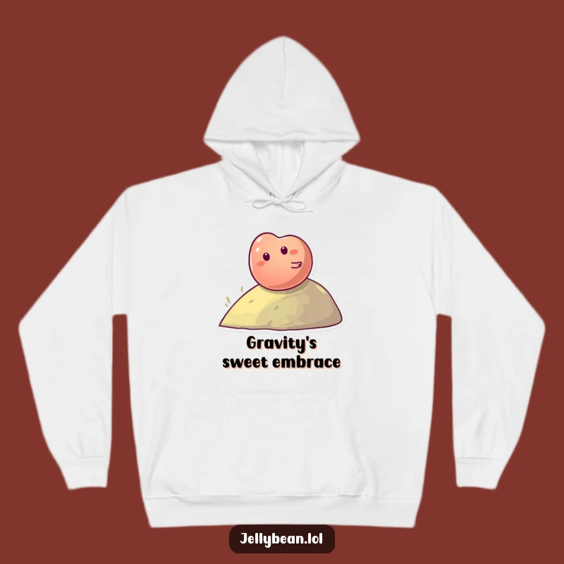 Funny Jelly Bean Hill Hoodie - Cozy Giggling Character, Ultimate Funny Gift