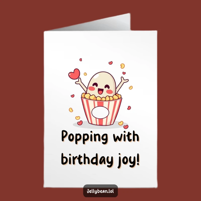 Free Printable Birthday Card: Jelly Bean Pops with Excitement for Your Big Day!