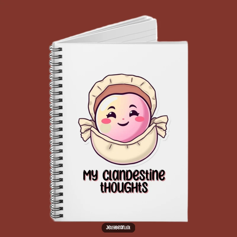 Funny Jelly Bean Wrapper Notebook - Mischievous Ideas & Funny Notes Gift