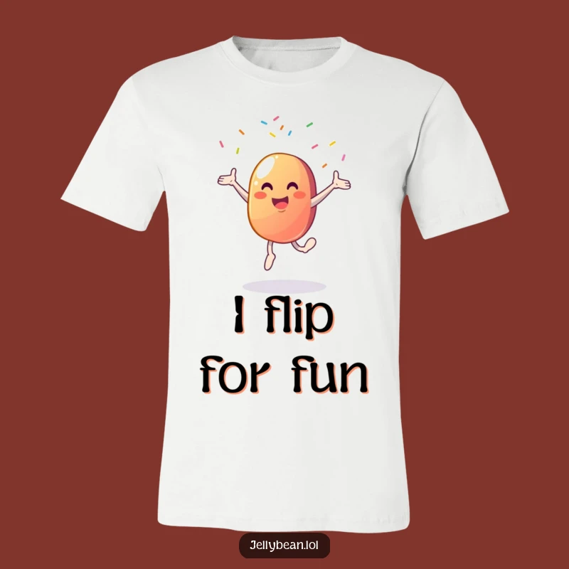 Funny Jelly Bean Cartwheel T-Shirt: Unleash Your Inner Acrobat with Hilarious Style