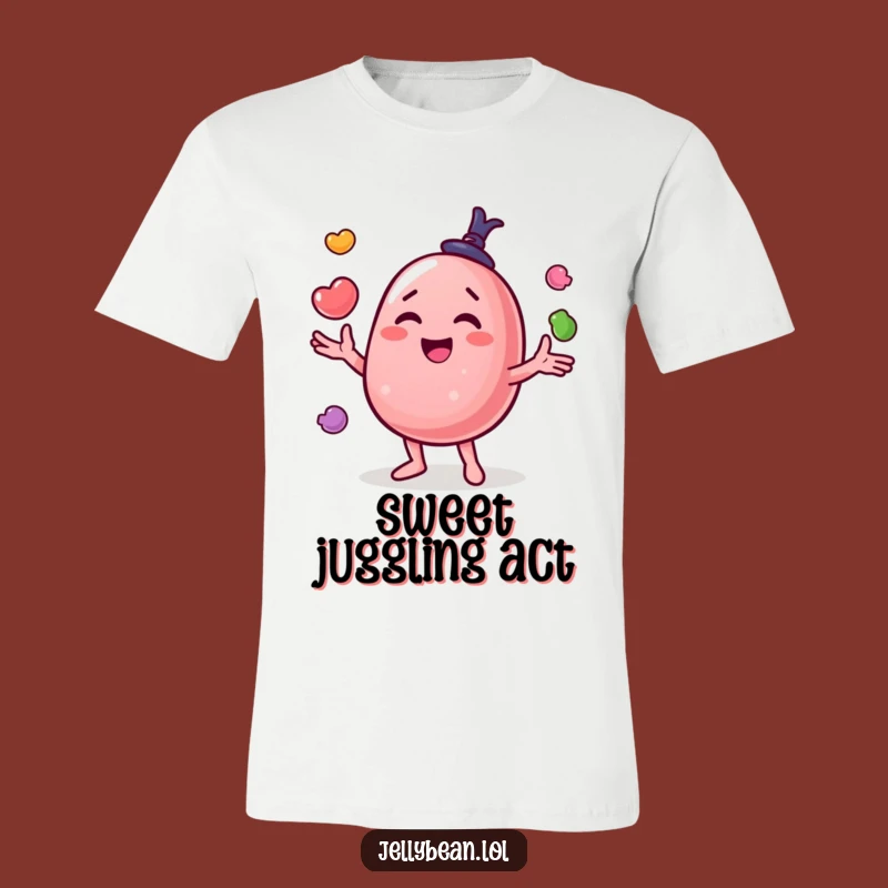 Funny Happy Candy Juggler T-Shirt - Show Off Your Sweet Skills