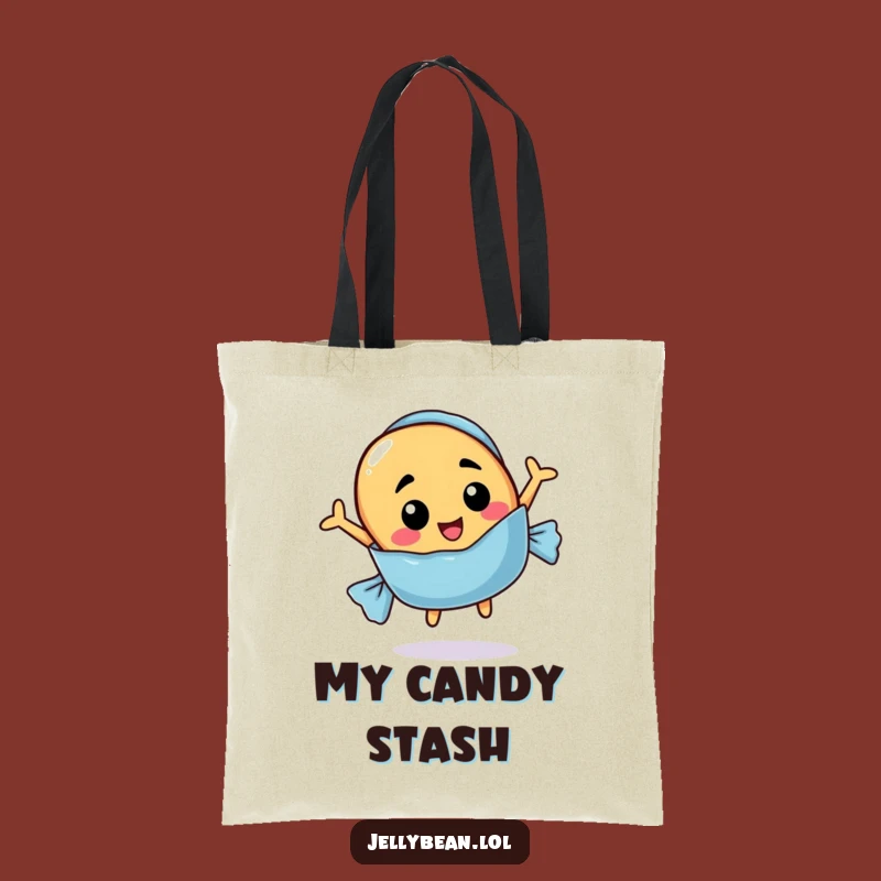Funny Sweet Jelly Bean Tote Bag: Carry Your Treats and Laughs