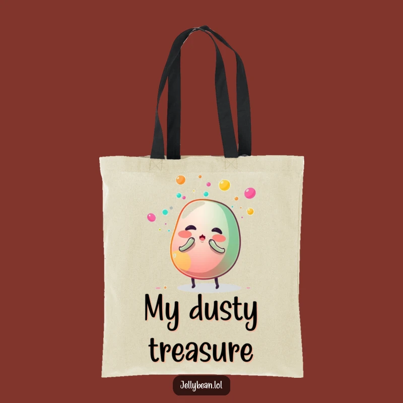 Funny Jelly Bean Sugar Dust Sneeze Tote Bag: Carry Your Cheer